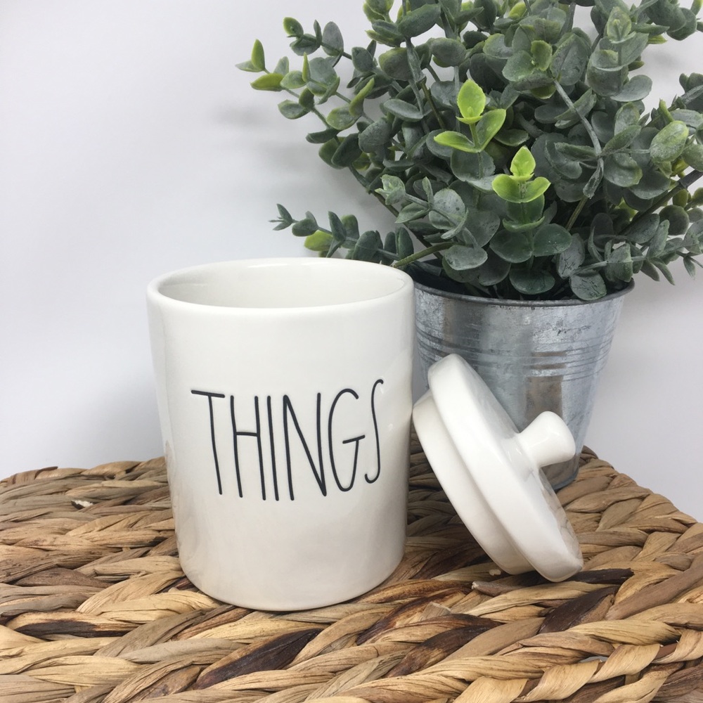 SOLD! NWT Rae Dunn WASH & THINGS Bathroom Set ๐ - Picture 3 of 4